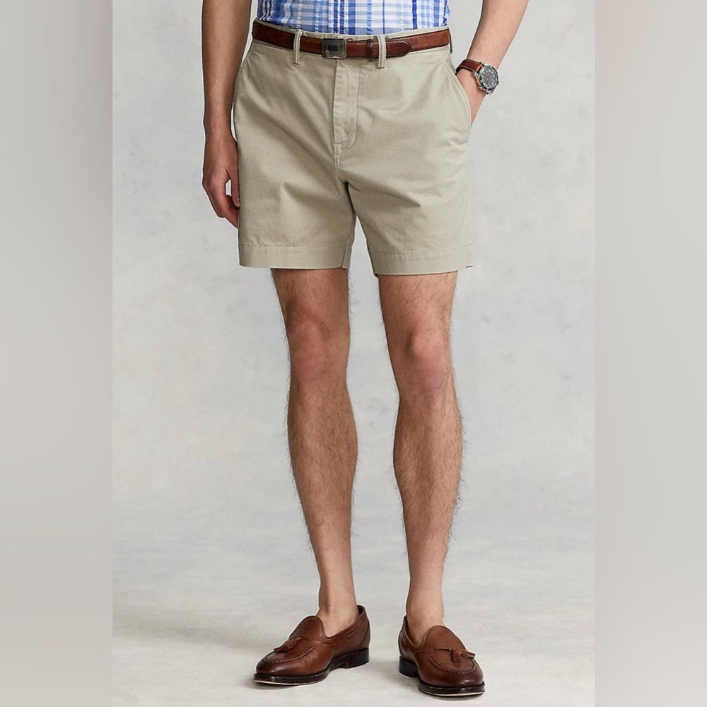 Polo By Ralph Lauren Classic Khaki Shorts‎ Men’s Size 42